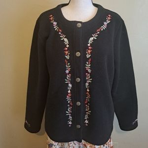 Ll Bean fleece top. Size L.